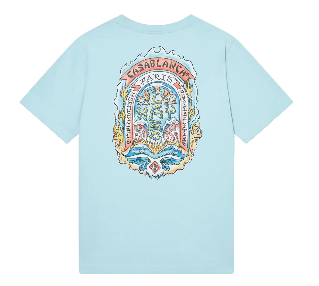 Casablanca Casaway Light blue T-Shirt