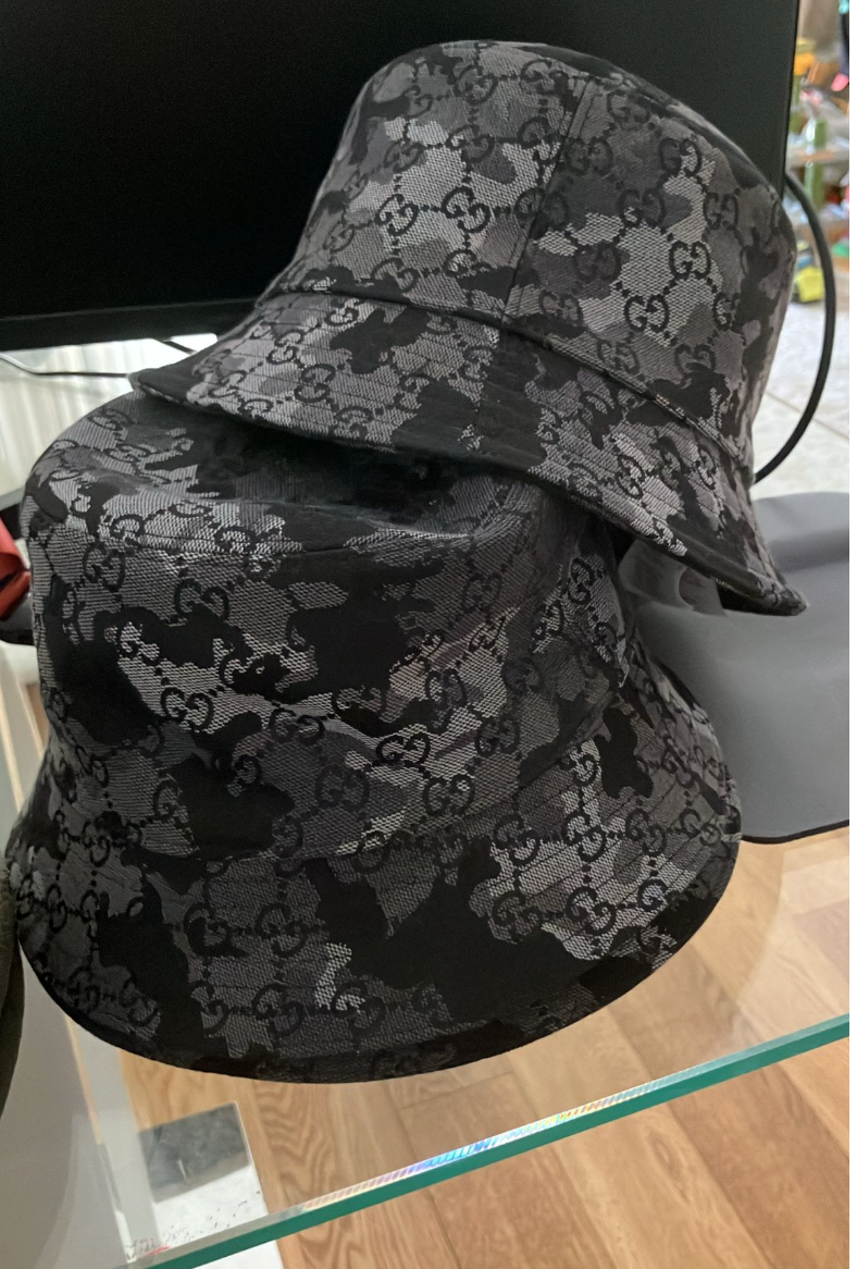 Gucci GG Camo Bucket Hat