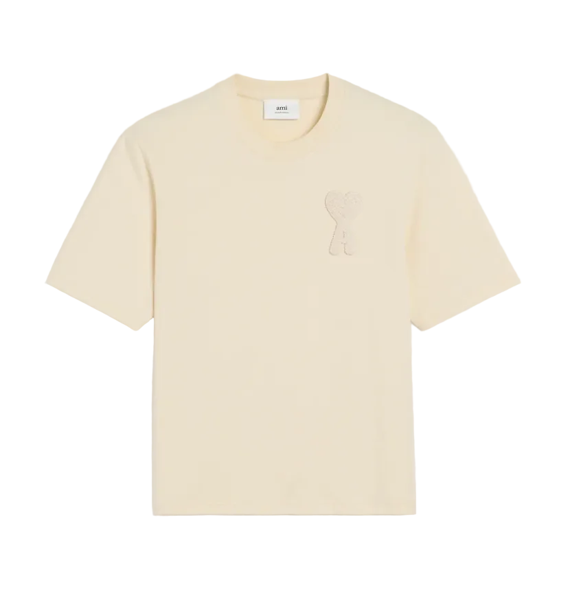 Ami Paris T-shirt Beige