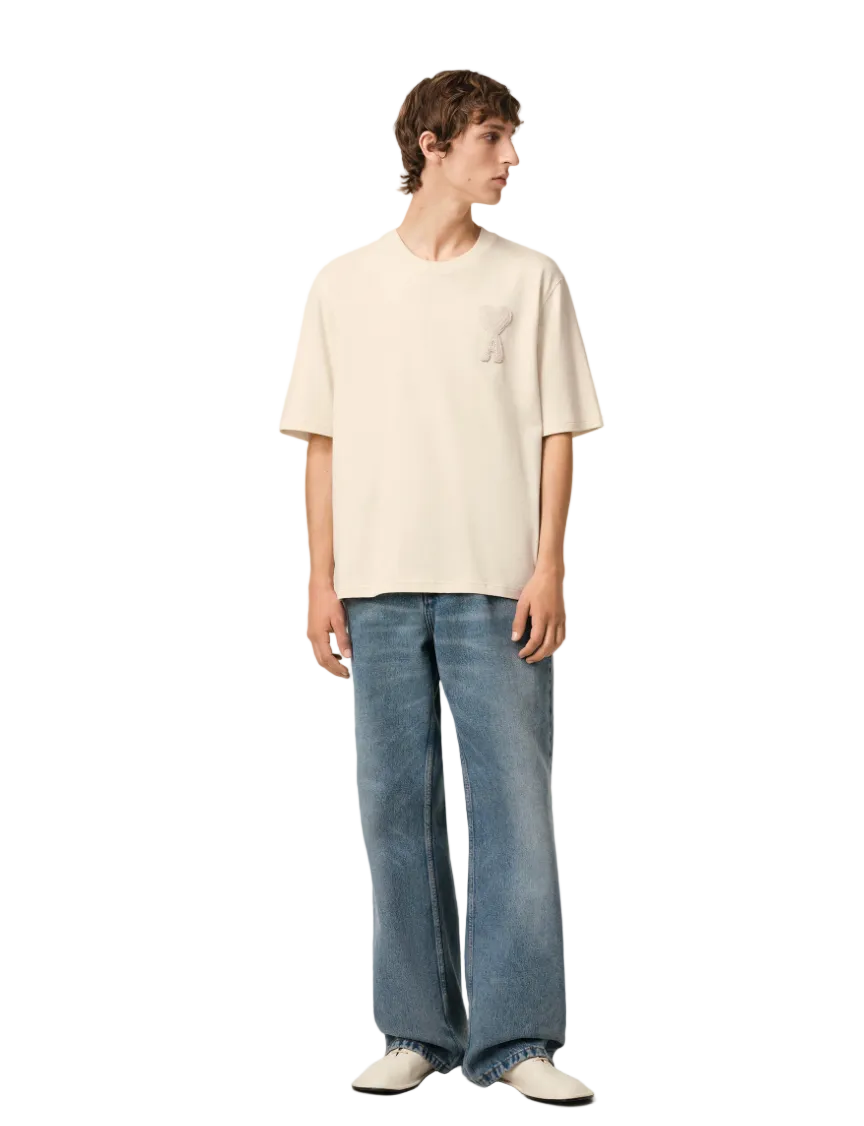 Ami Paris T-shirt Beige