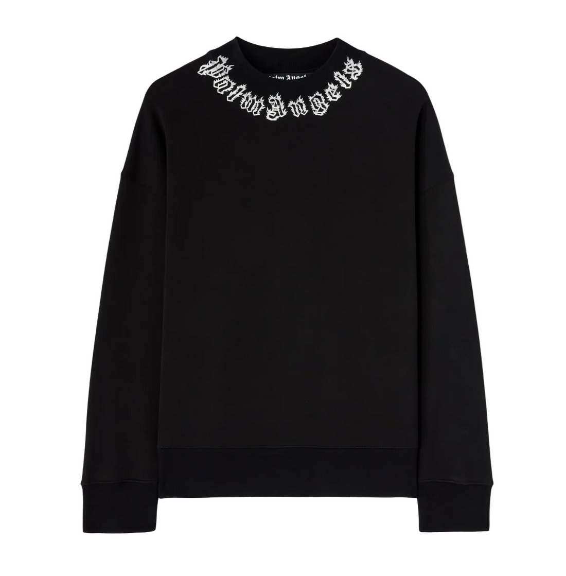 Palm Angels Neck Logo Sweatshirt