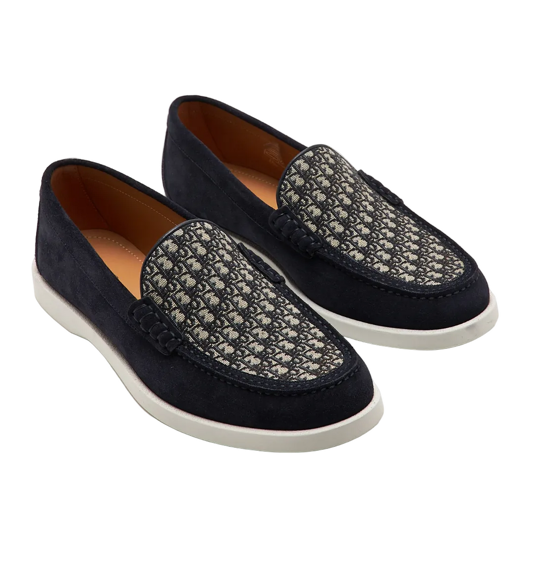 Dior Granville Suede Oblique Jacquard Loafer