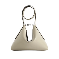 Toteme Bevel Leather Wristlet Bag