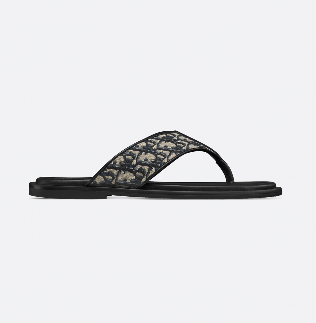 Dior Oblique Jacquard Aqua Sandals