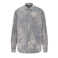 Dior Oblique Cotton Blend Overshirt