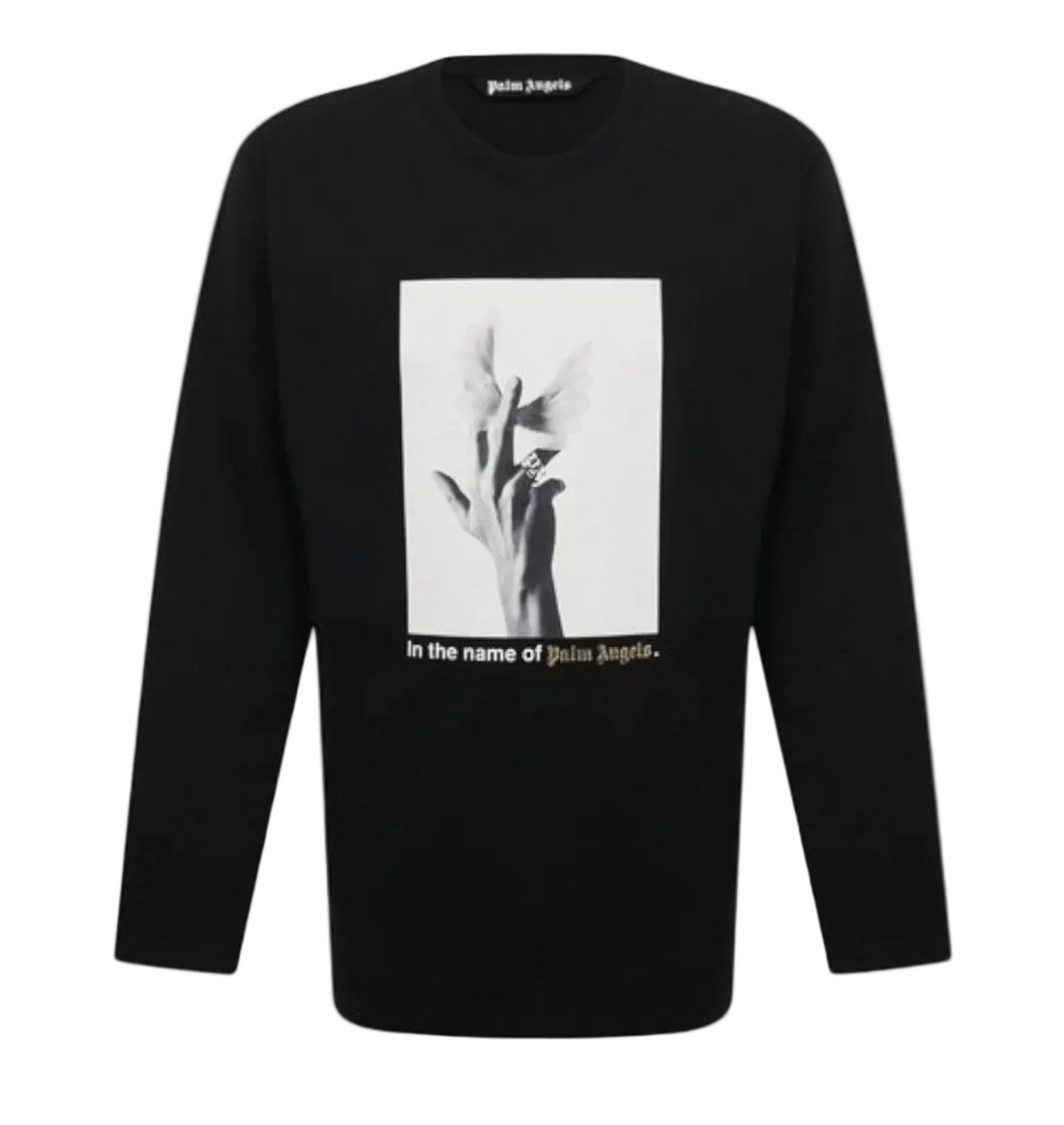 Palm Angels Wings Long Sleeve T-Shirt