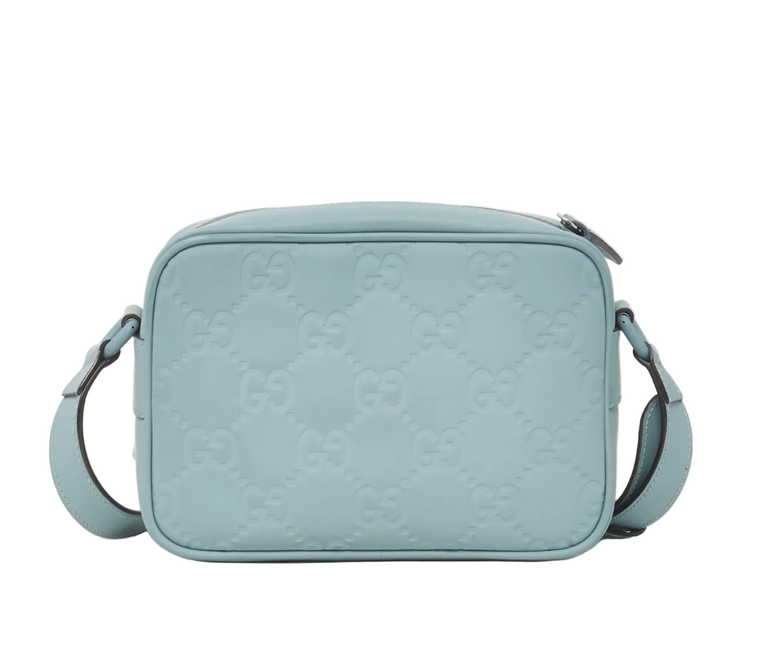 Gucci GG Rubber-Effect Mini Shoulder Bag