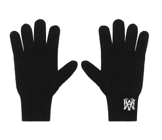 Amiri MA Gloves Black
