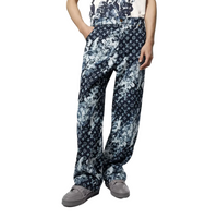 Louis Vuitton Floral Monogram Jeans