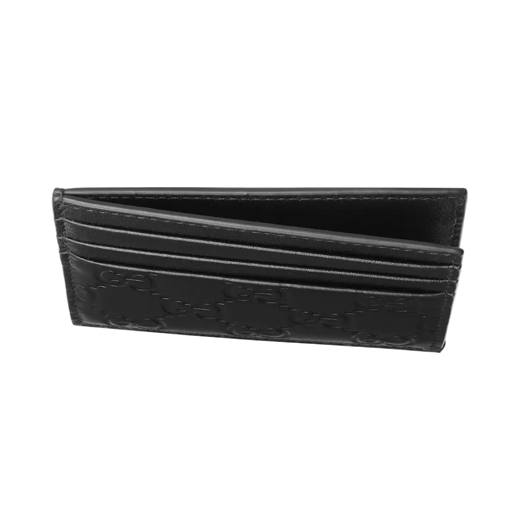 Gucci GG Emblem Card Holder