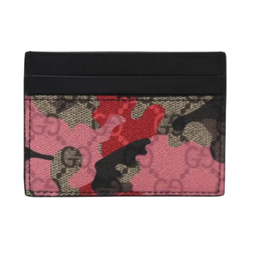 Gucci Camouflage GG Card Holder