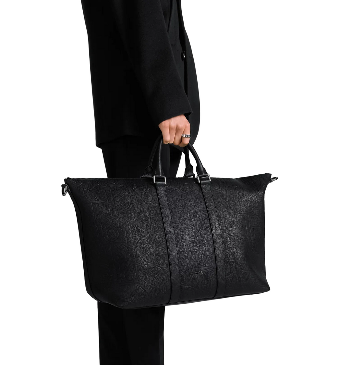 Dior Gravity Leather Duffle Bag 40