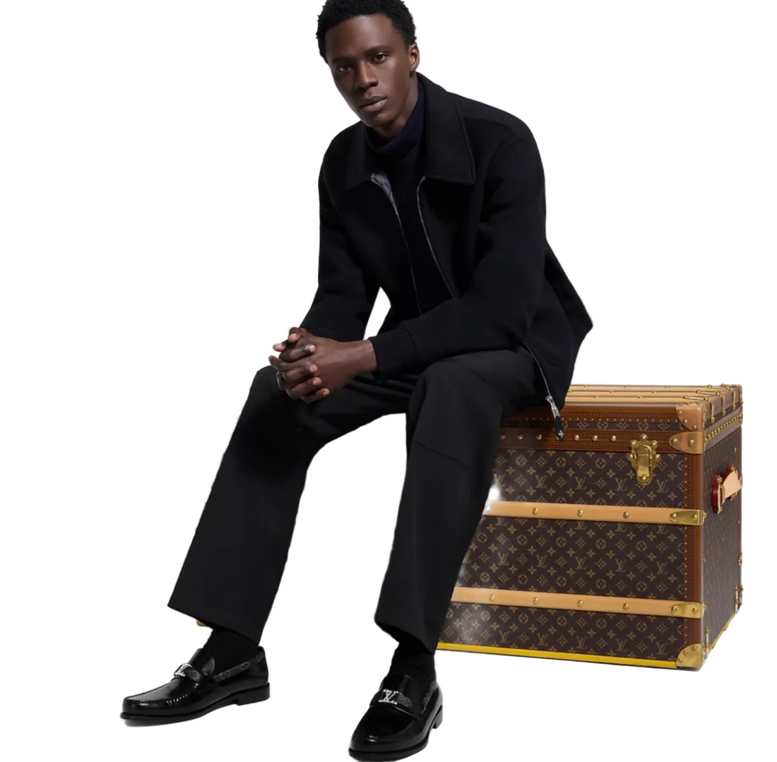 Louis Vuitton Major Eclipse Leather Loafer