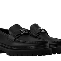 Louis Vuitton Major Loafer Leather Black