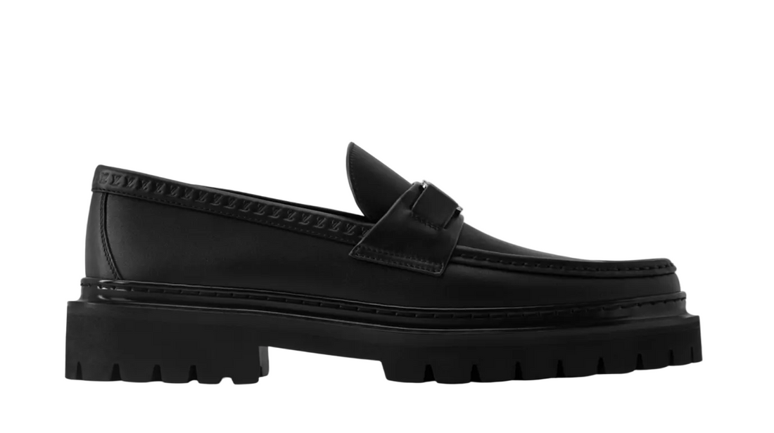 Louis Vuitton Major Loafer Leather Black