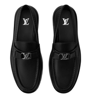 Louis Vuitton Major Loafer Leather Black
