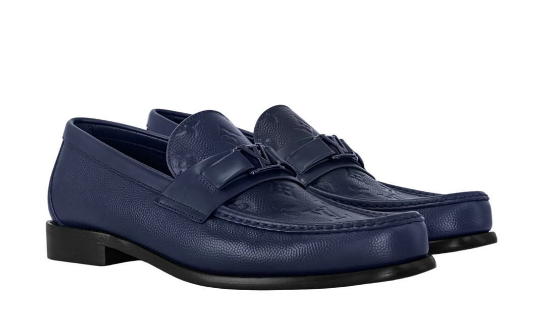 Louis Vuitton Major Loafer Leather Monogram