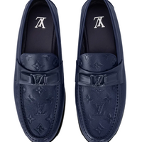 Louis Vuitton Major Loafer Leather Monogram