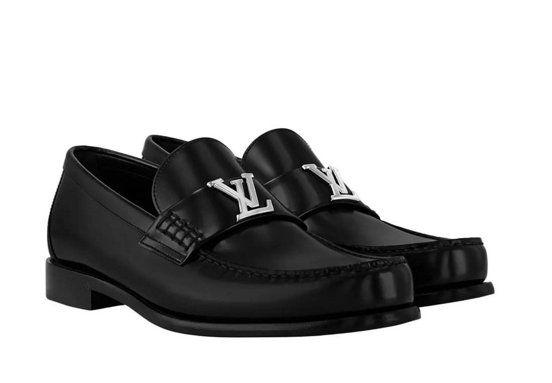 Louis Vuitton Major Loafer Leather Black