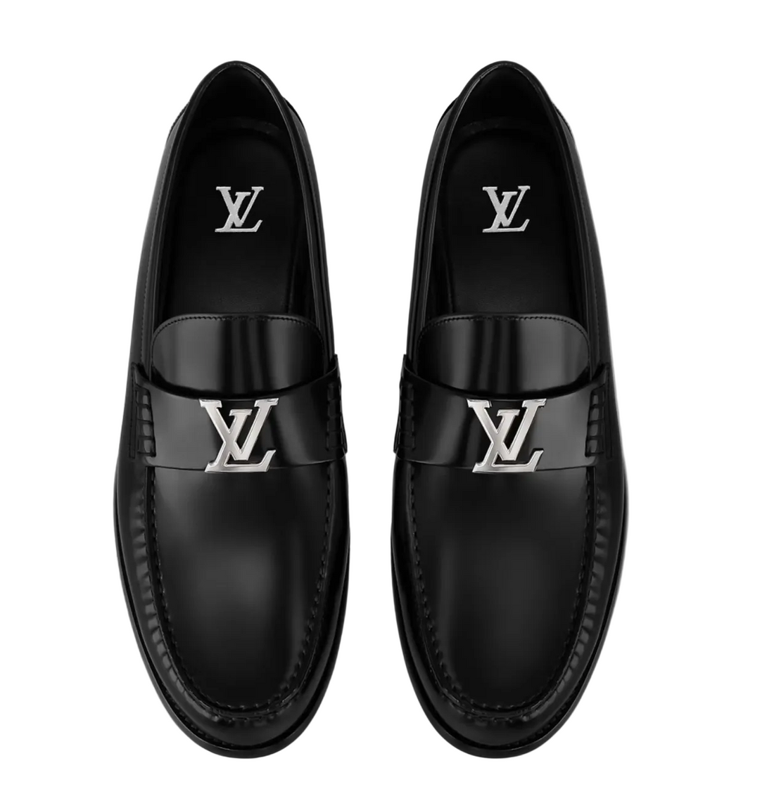 Louis Vuitton Major Loafer Leather Black