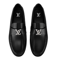 Louis Vuitton Major Loafer Leather Black