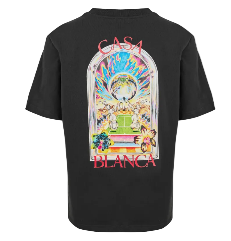 Casablanca Tennis Landscape T-Shirt