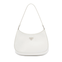 Prada Cleo Brushed Leather Shoulder Bag