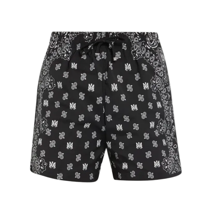 Amiri Bandana Paisley Swim Trunks