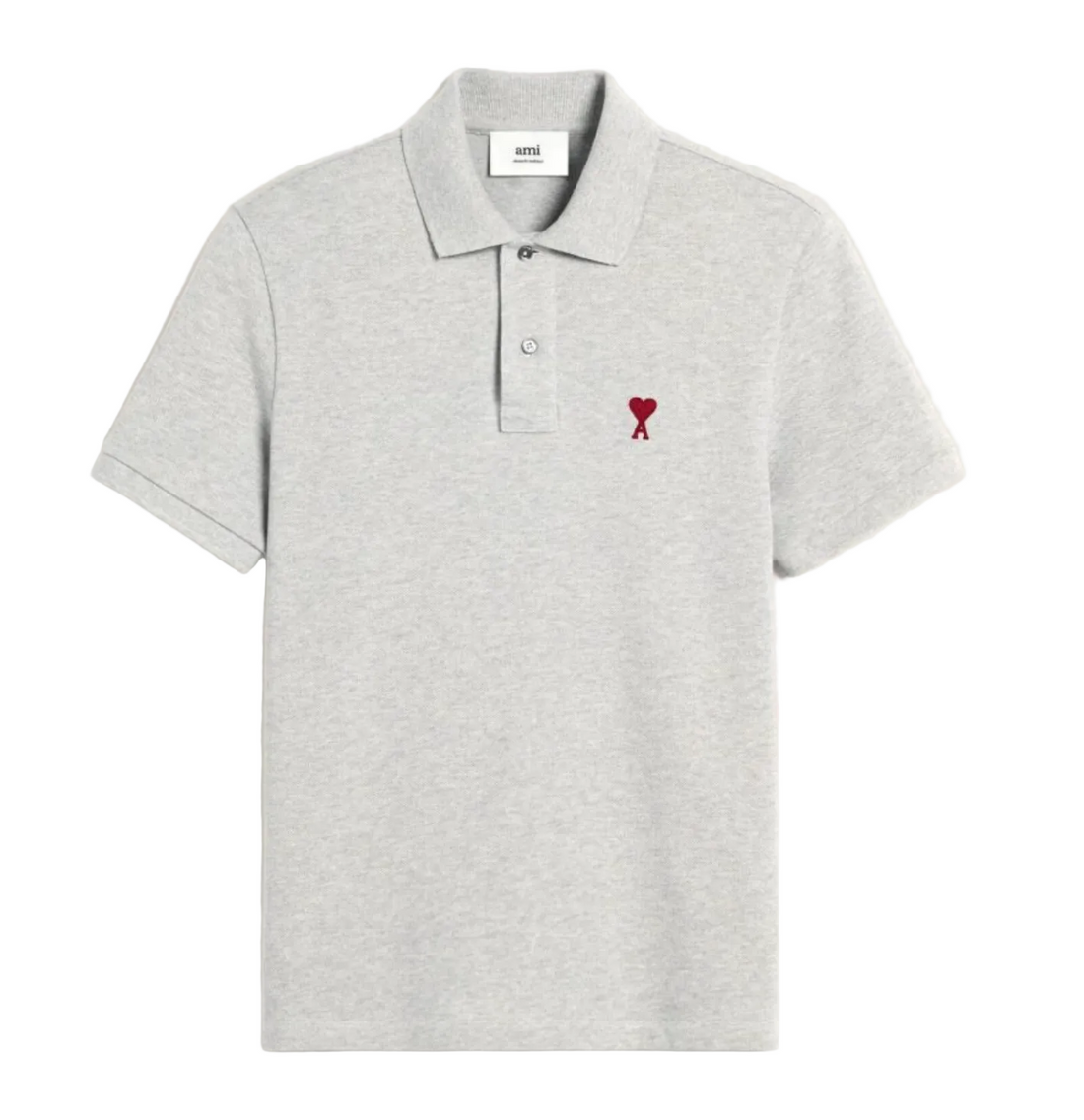 Ami Paris Logo Polo Shirt