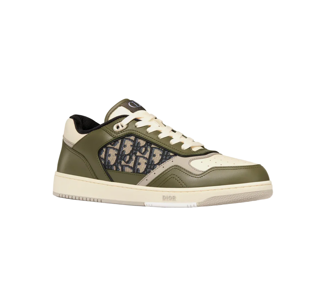 Dior B27 Oblique Olive Low-Top Sneaker