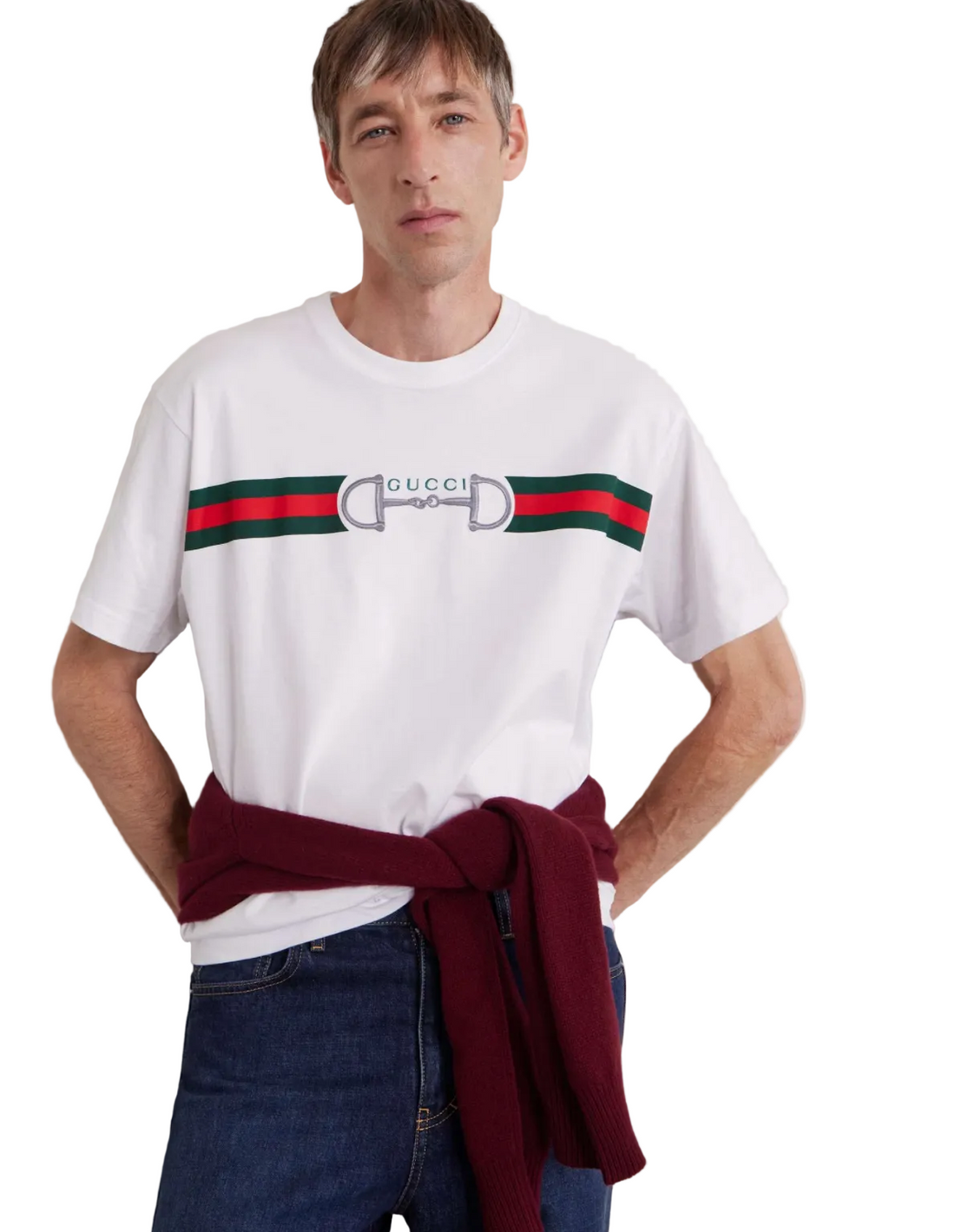 Gucci Horsebit Webstripe T-Shirt