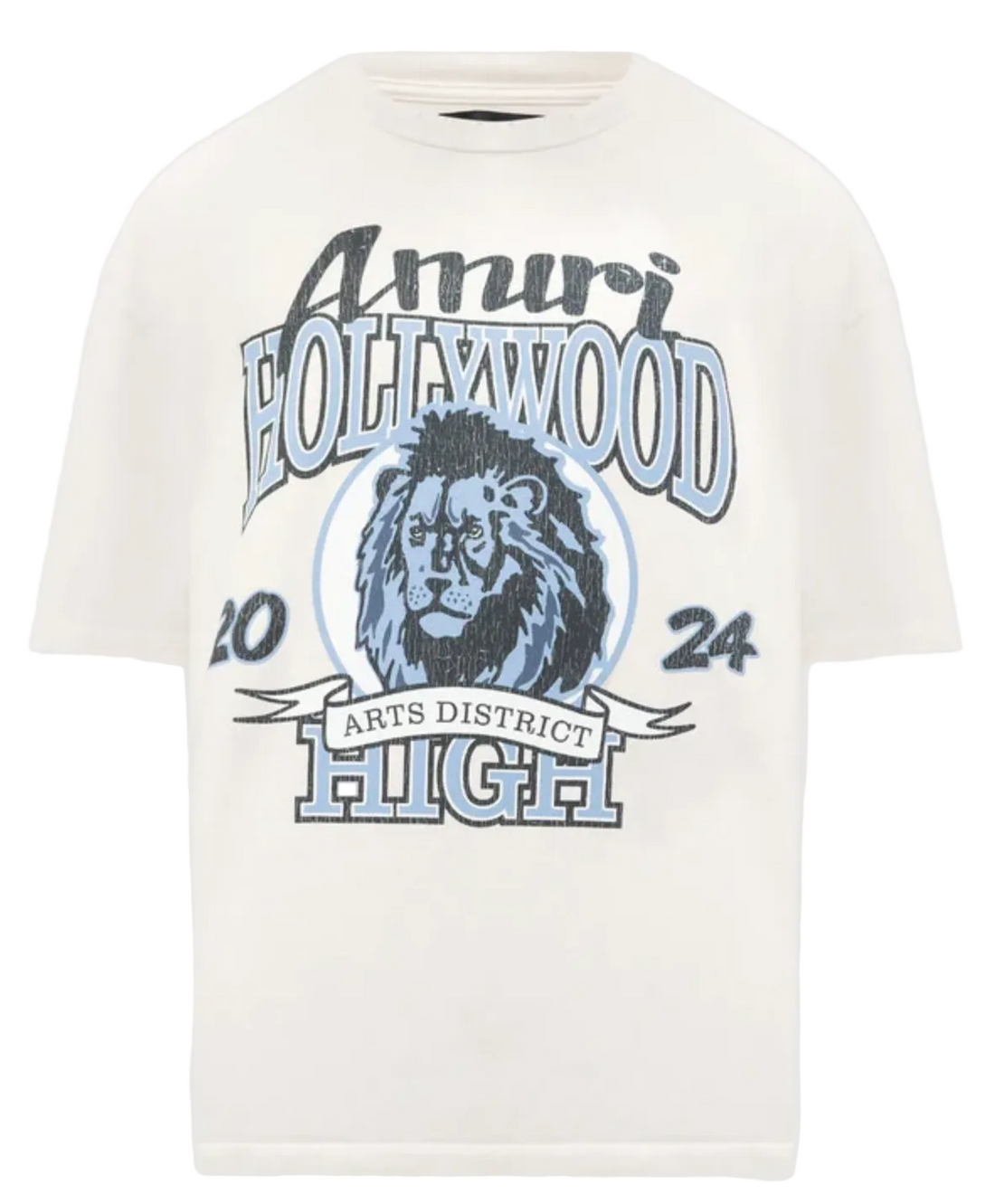 Amiri High Lion Skater Alabaster T-Shirt