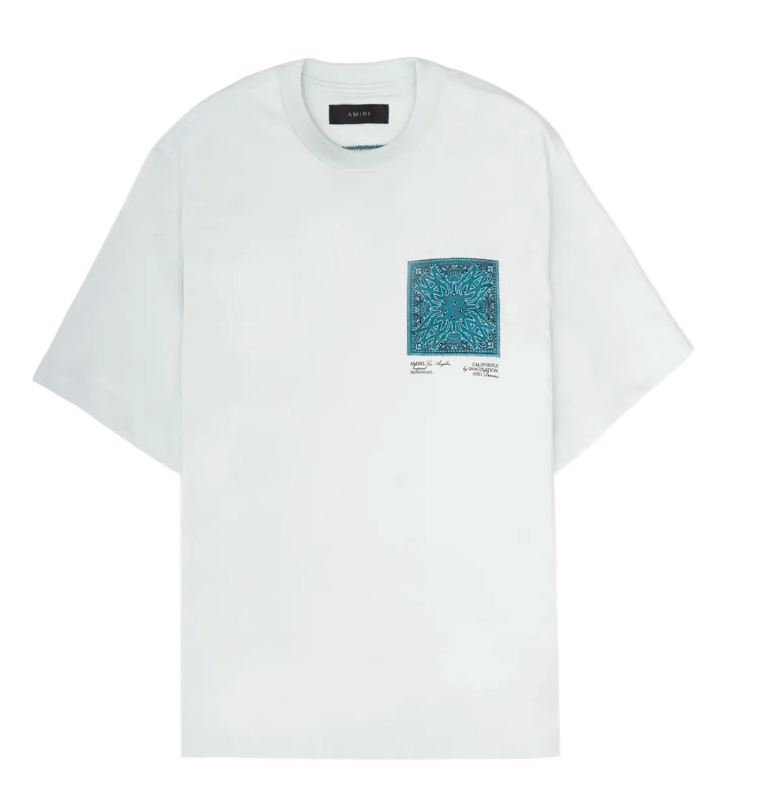 Amiri MA Bandana Silk Applique T-Shirt