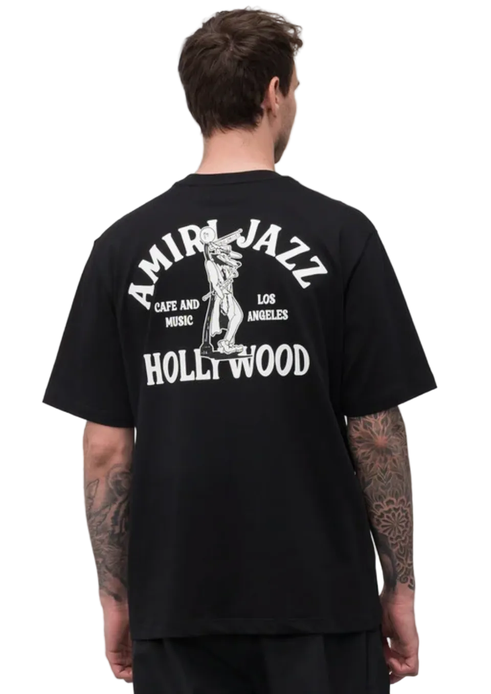 Amiri Jazz Wolf T-Shirt Black