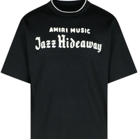 Amiri Jazz Hideaway Os T-Shirt Black