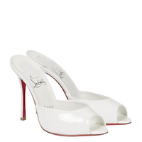 Christian Louboutin Bridal Me Dolly Patent Leather mules