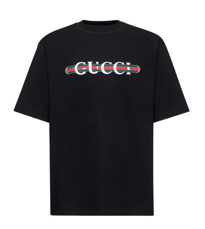 Gucci Web Stripe Logo T-Shirt