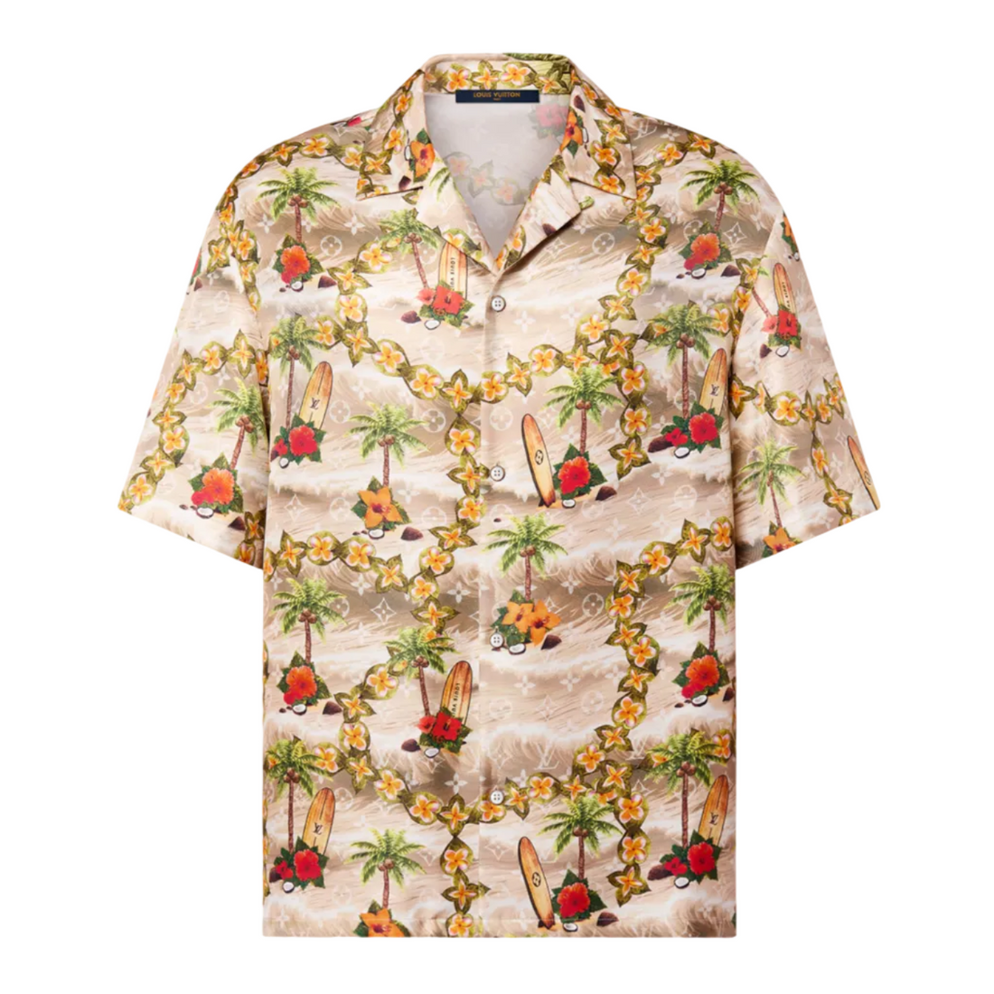Louis Vuitton Monogram Silk Shirt