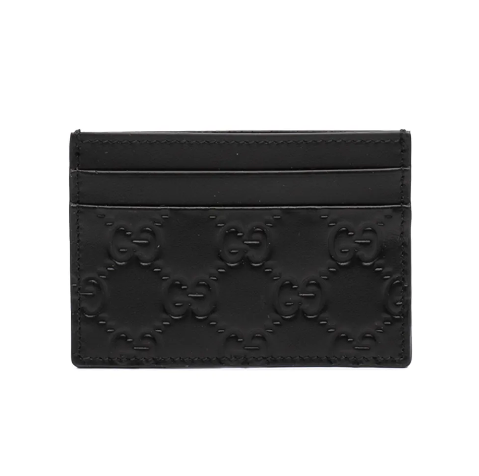 Gucci Leather GG Card Holder