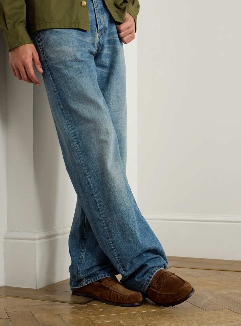 Saint Laurent Le Suede Loafer