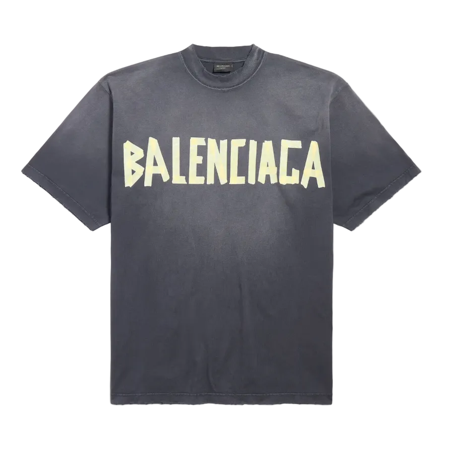 Balenciaga Tape Type Oversized T-Shirt