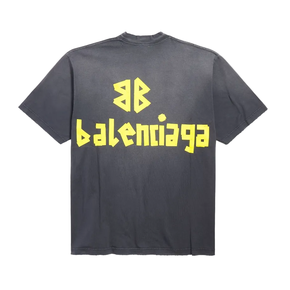 Balenciaga Tape Type Oversized T-Shirt