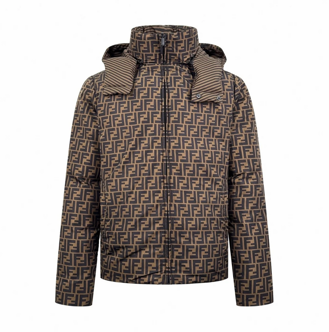 Fendi Reversible Hooded Down Jacket