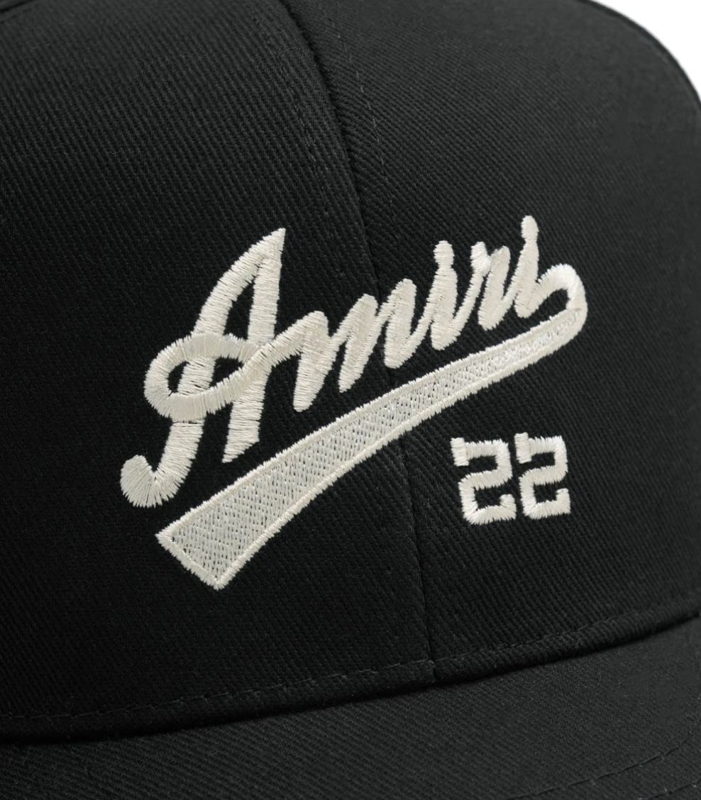 Amiri 22 Cap Black
