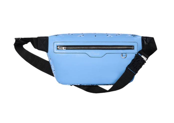 Amiri Bandana Logo Leather Bumbag