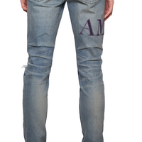 Amiri Serif Logo Jeans Clay Indigo