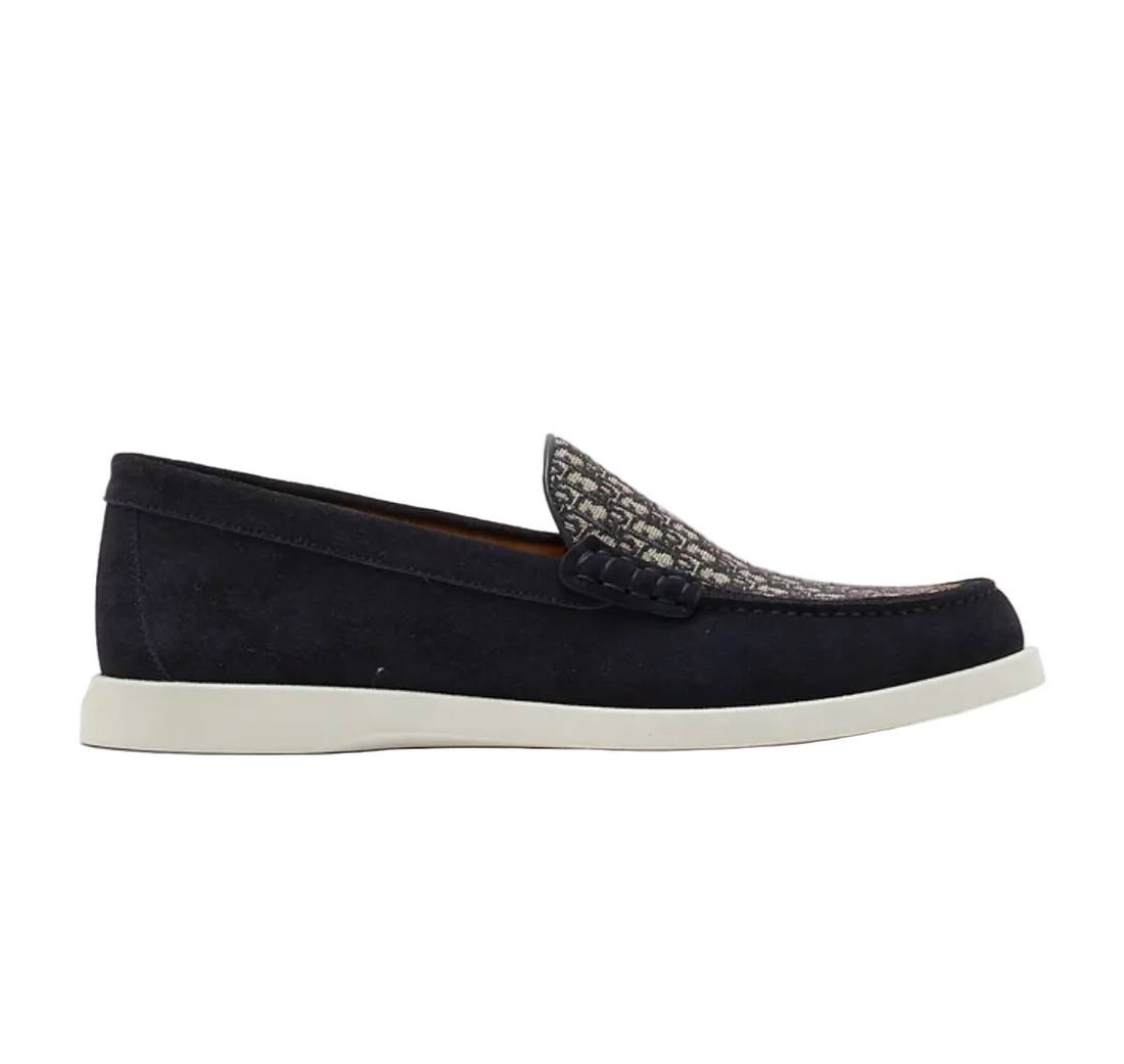 Dior Granville Suede Oblique Jacquard Loafer