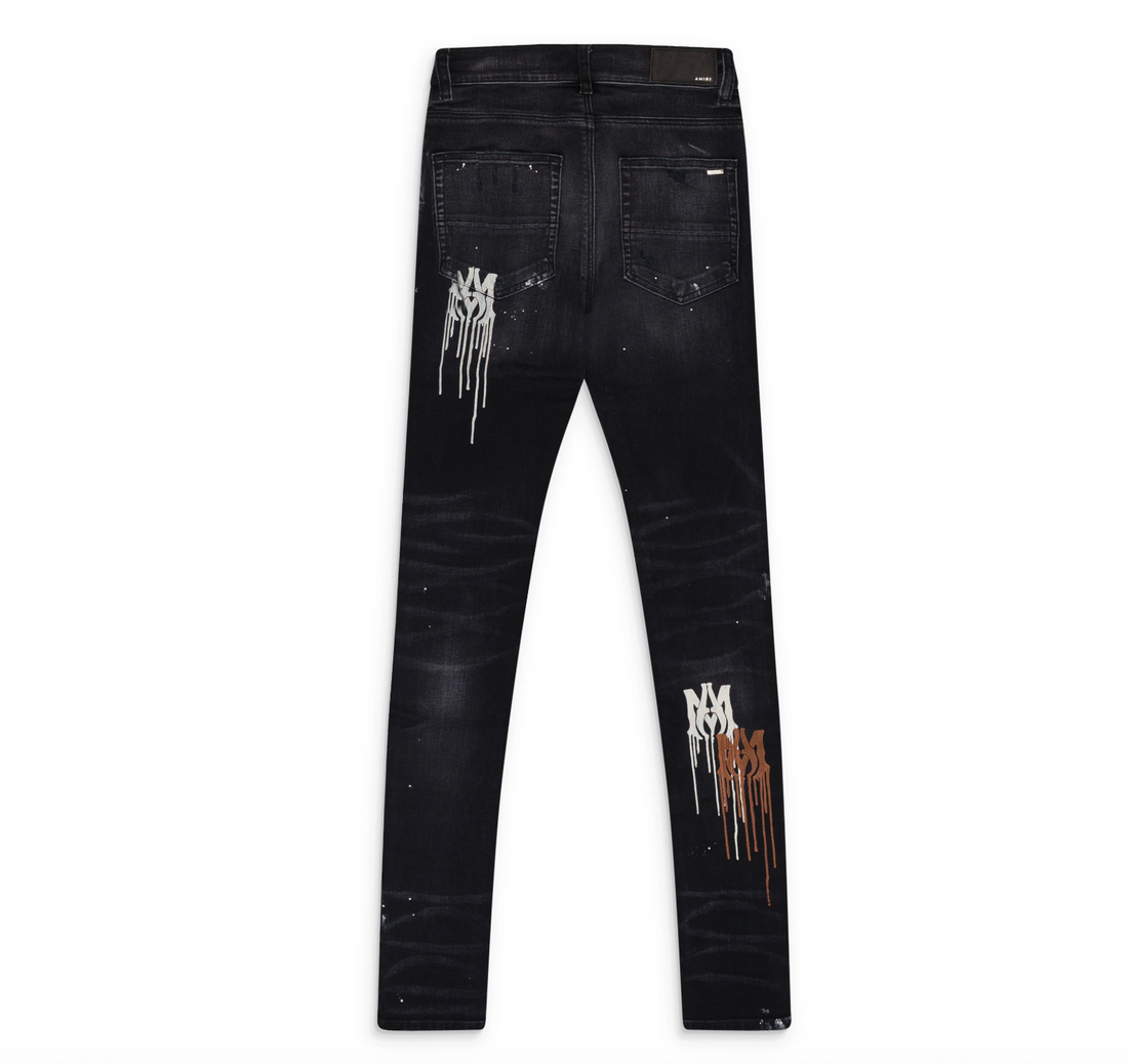 Amiri Aged MA Drip Jeans