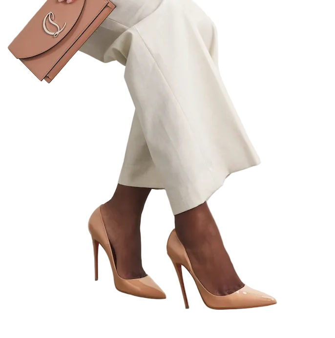 Christian Louboutin Kate 100M Patent Leather Pumps