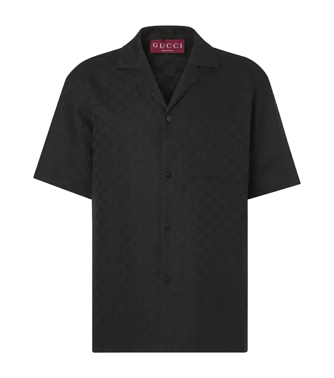 Gucci GG Silk Bowling Shirt